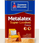 Veja mais sobre Tinta Acrilico Fosco Super Lavavel Metalatex Sherwin Williams